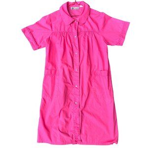 Vintage Pink House Coat (No size Tag REFER TO MEASUREMENTS!)